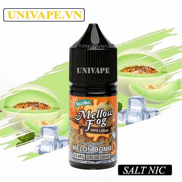  Mellow Fog Juice Dưa Gang Lạnh Salt Nic 