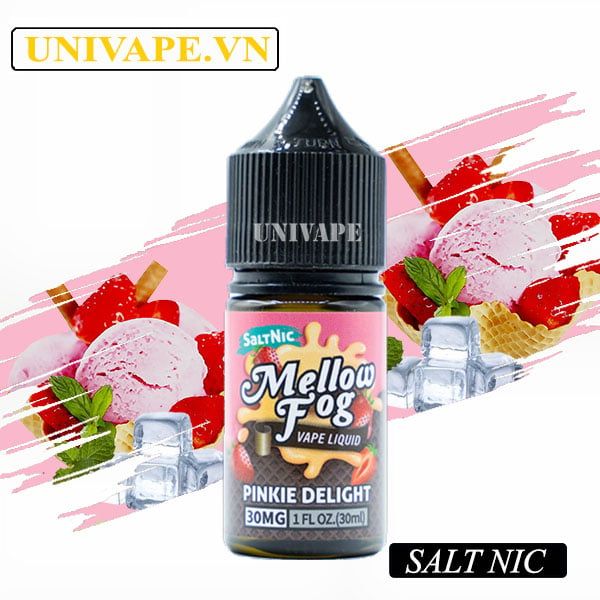  Mellow Fog Juice Kem Dâu Tây Salt Nic 