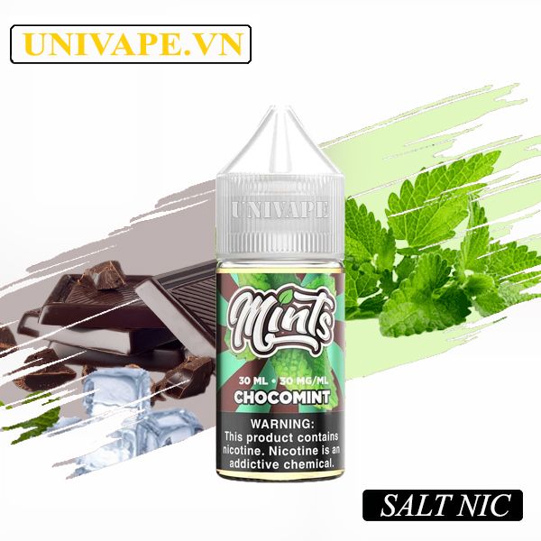  Mints Juice Socola Bạc Hà Salt Nic 