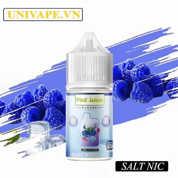  Pod Juice Mâm Xôi Xanh Lạnh Salt Nic 