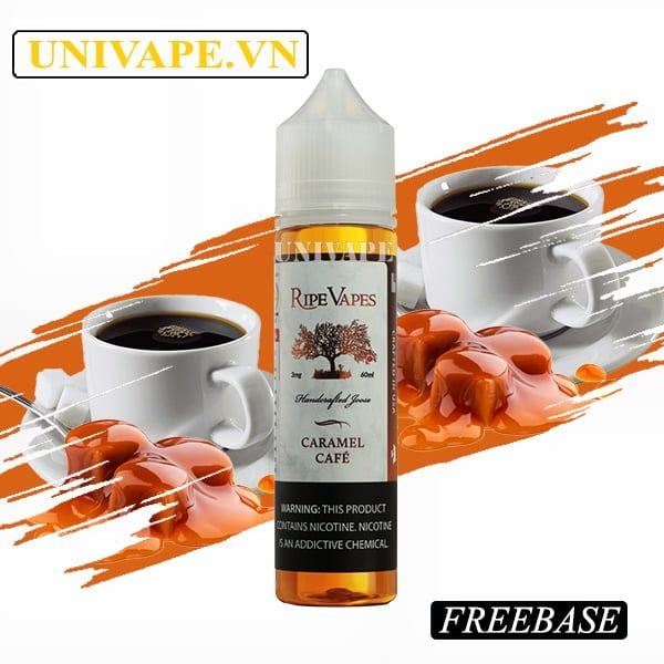  Ripe Vapes Cà Phê Caramel Freebase 