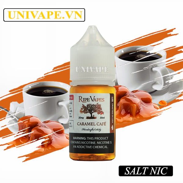  Ripe Vapes Cà Phê Caramel Salt Nic 