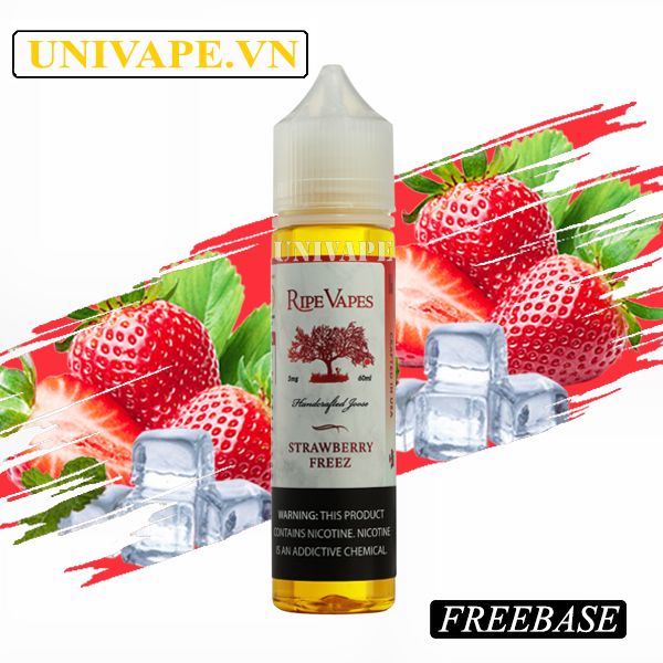  Ripe Vapes Dâu Tây Lạnh Freebase 