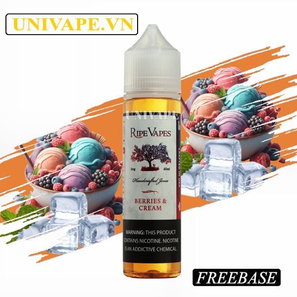  Ripe Vapes Kem Quả Mọng Freebase 