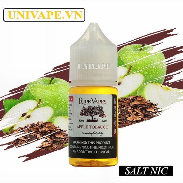  Ripe Vapes Thuốc Lá Táo Salt Nic 
