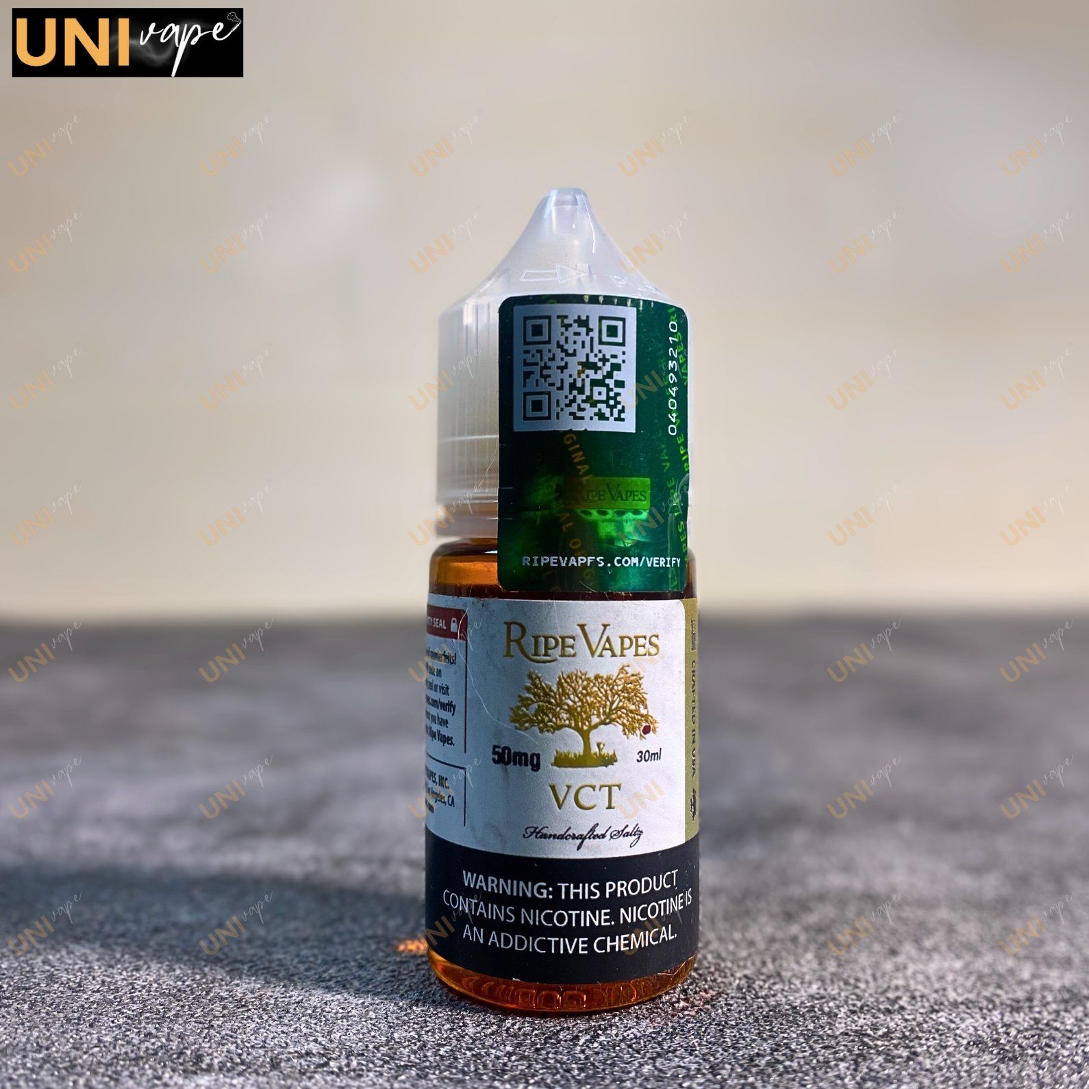  Ripe Vapes Thuốc Lá Vani Sữa Trứng Salt Nic 