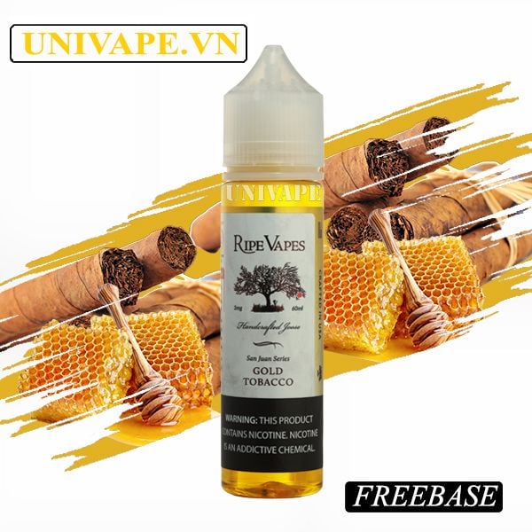  Ripe Vapes Xì Gà Caribbean Mật Ong Freebase 