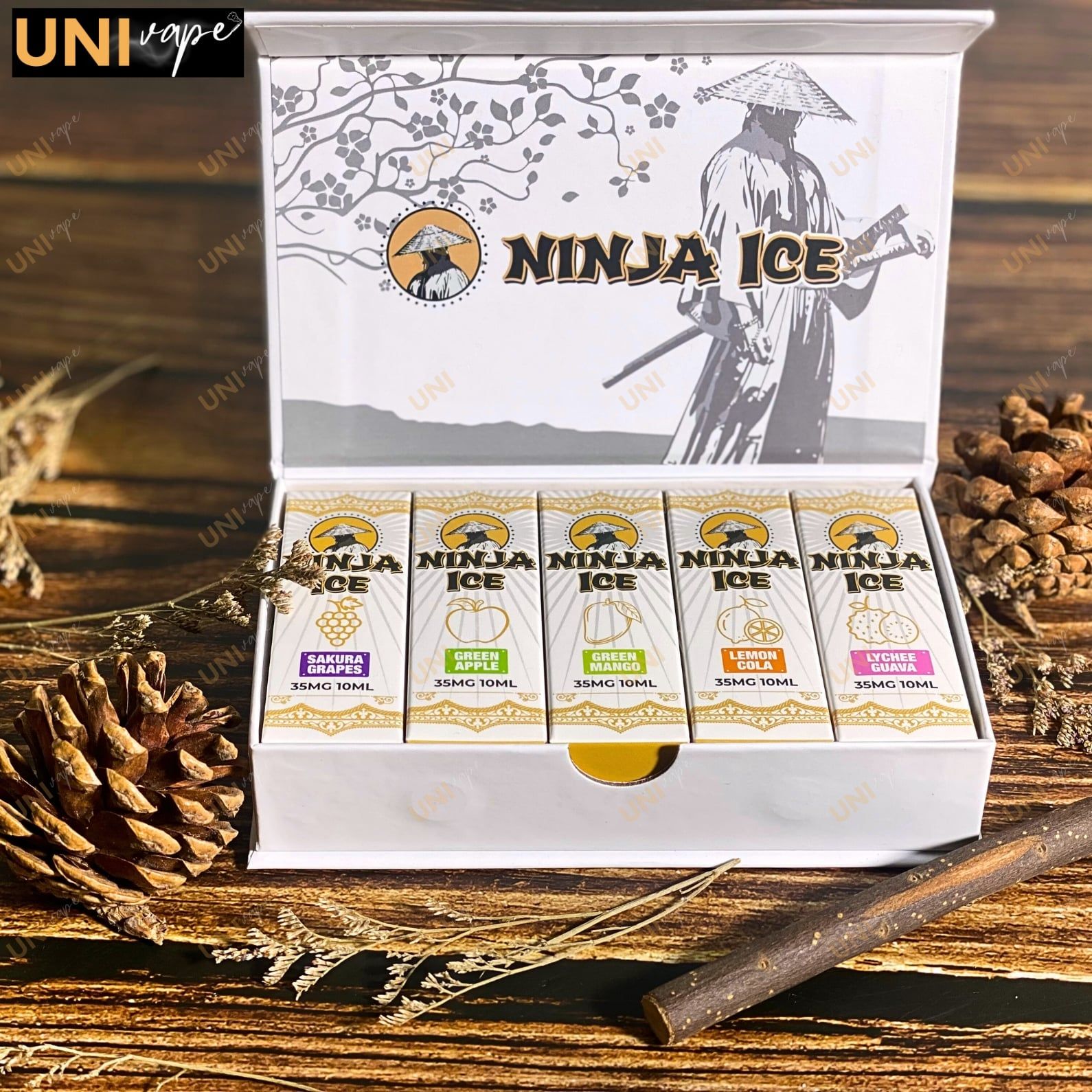  Set 5 Chai Juice Ninja ICE Salt Nic 