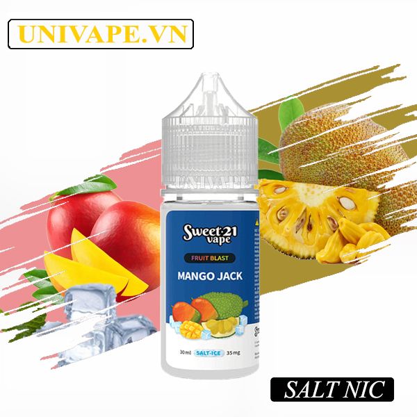  Sweet 21 Juice Xoài Mít Lạnh Salt Nic 