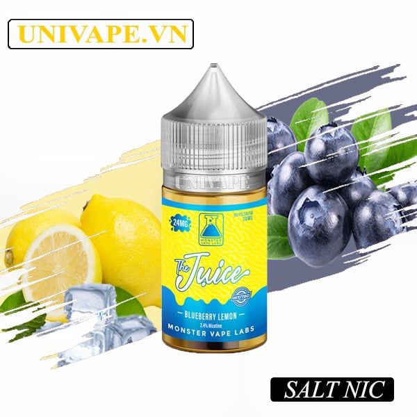  The Juice Chanh Việt Quất Lạnh Salt Nic 