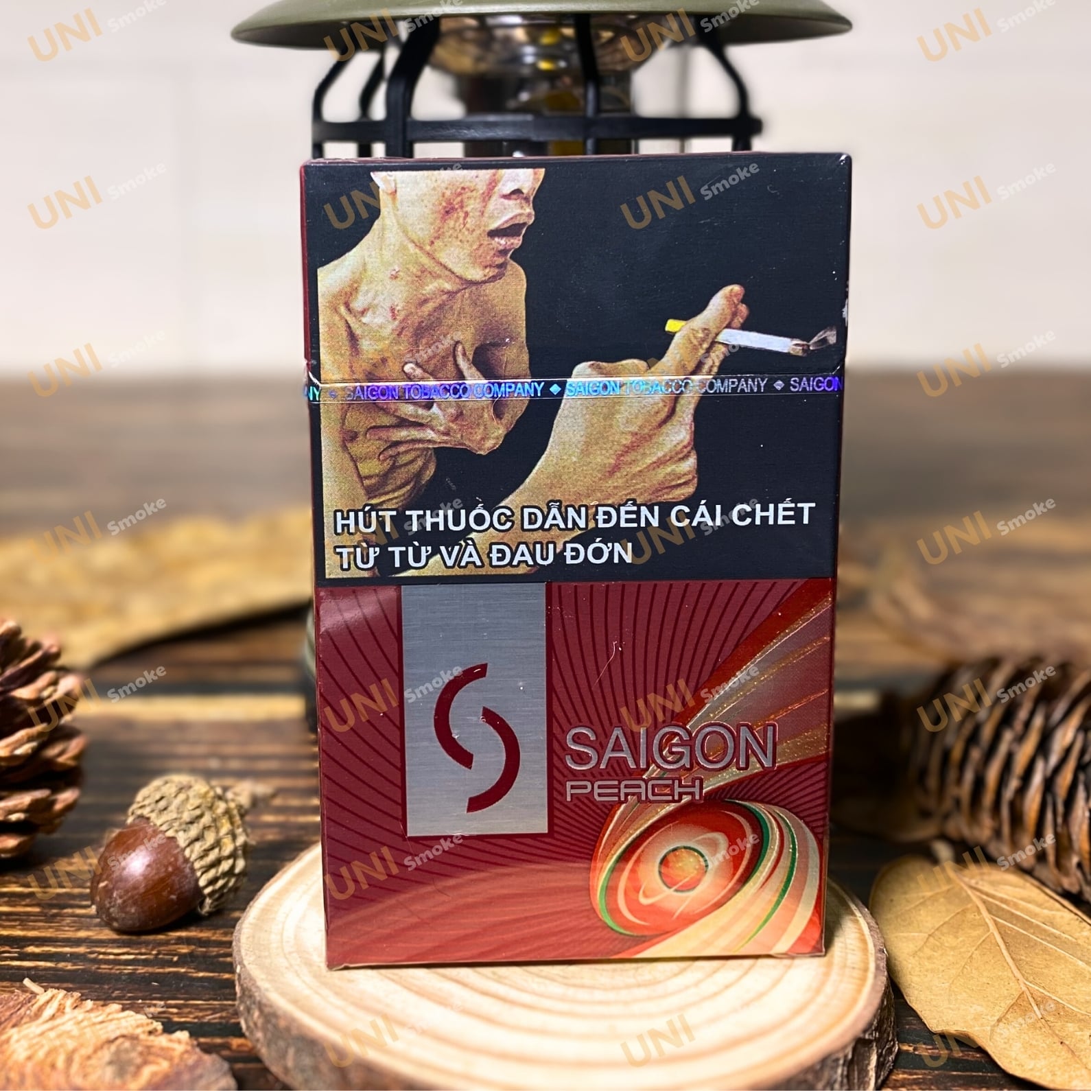 saigon peach cigarettes Saigon Capsule Peach Bấm Đào The