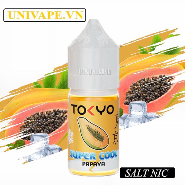  Tokyo Super Cool Đu Đủ Salt Nic 