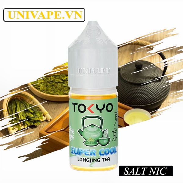  Tokyo Super Cool Trà Long Tỉnh Salt Nic 