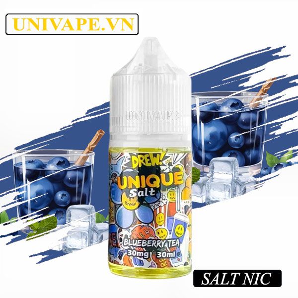  Unique Juice Trà Việt Quất Salt Nic 