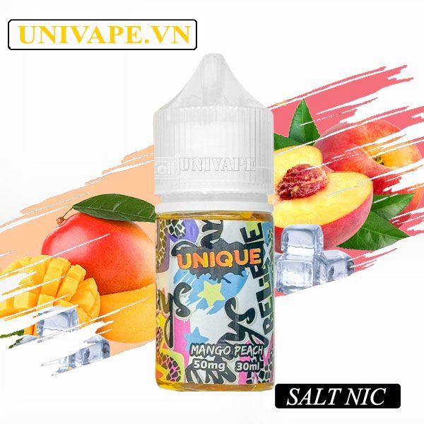  Unique Juice Xoài Đào Salt Nic 