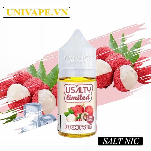  Usalty Limited Juice Vải Lạnh Salt Nic 
