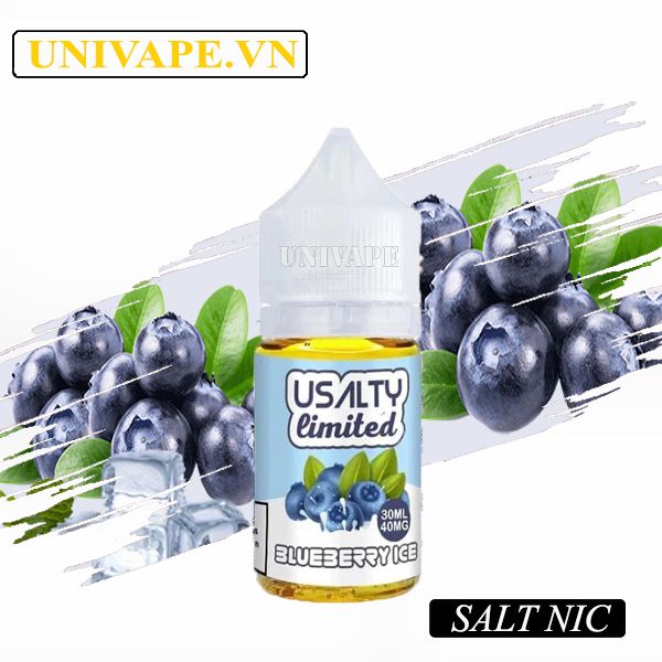  Usalty Limited Juice Việt Quất Lạnh Salt Nic 