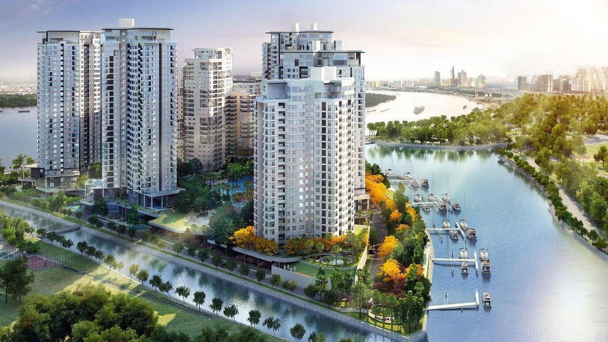 Đảo kim cương: khu dân cư diamond island