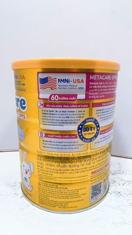  [Mẫu Mới] Sữa MetaCare Opti 0+ lon 800g - Tiêu hoá khoẻ, Tăng hấp thu 