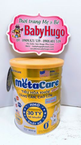  [Mẫu Mới] Sữa MetaCare Opti 0+ lon 800g - Tiêu hoá khoẻ, Tăng hấp thu 