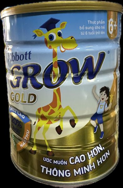  Sữa ABBOTT GROW 6+ Lon 900g (trên 6 tuổi) 