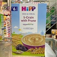  Bột ăn dặm Hipp Bộ sữa và ngủ cốc mận tây 