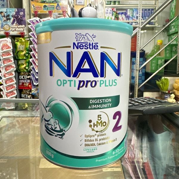 SỮA NAN 2/800g OPTIPRO(6-12 tháng) 