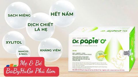  Gạt rơ lưỡi Dr.papie 0+ 
