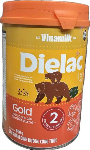  [MẪU MỚI] Sữa Dielac Alpha Gold 2 800g 