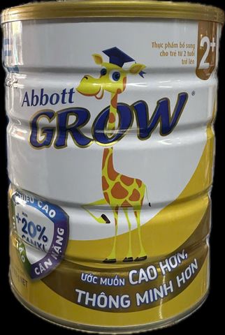  Sữa bAbbott Grow2+Hộp 850g (Trên 2  tuổi) 