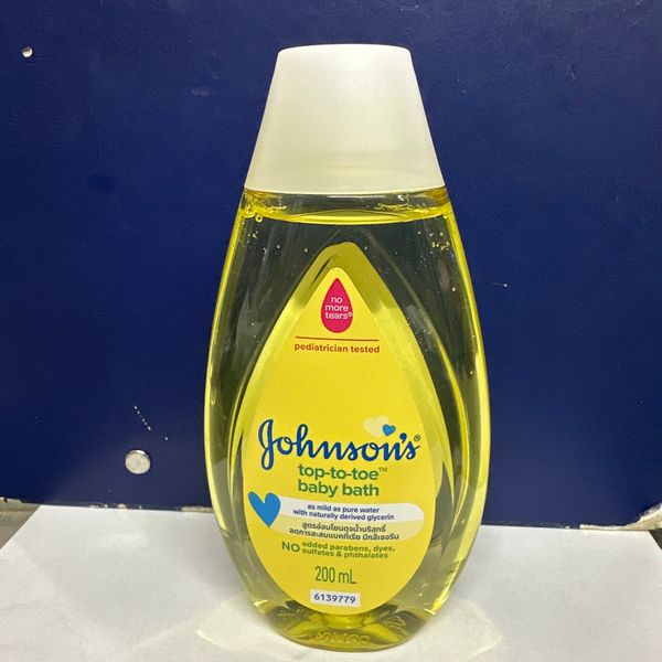  Sữa tắm gội toàn thân Johnson Baby 200ml 