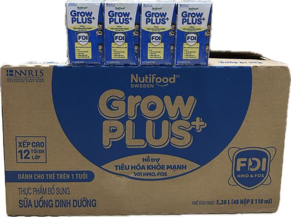  Sữa Growlus tiêu hóa 110 mL NutiFood 