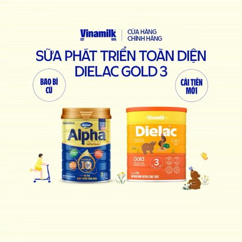  [DATE MỚI] Sữa Bột Vinamilk Dielac Alpha Gold IQ 3 900gr/1kg4 