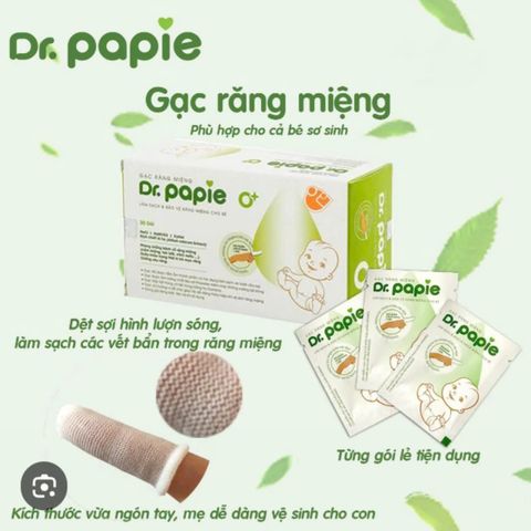  Gạt rơ lưỡi Dr.papie 0+ 