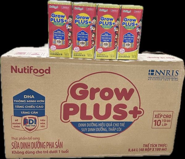  Sữa pha sẵn Growlus +Nutifood 