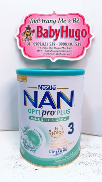  Sữa Nan3/800 g OPTIPRO(1-2 tuổi ) 
