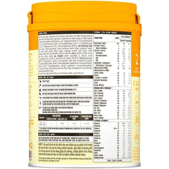  Sữa Optimum Gold 2 800g 
