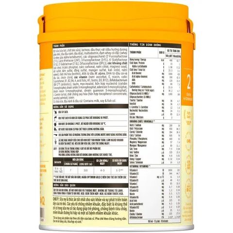 Sữa Optimum Gold 2 800g 