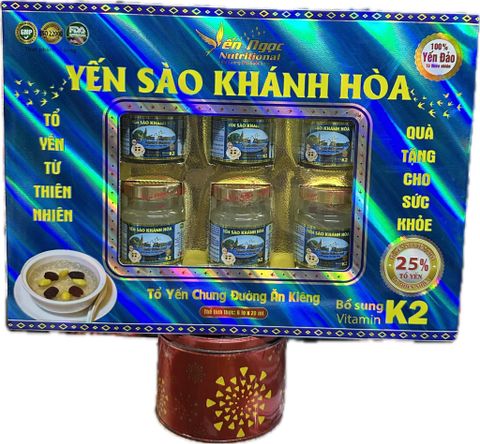  Yến Khánh Hoà lốc 25% đường ăn kiêng 