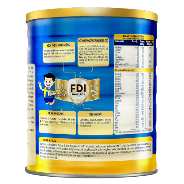  [MẪU MỚI] Sữa Bột Nutifood Grow Plus+ Xanh Hộp 1,5kg 