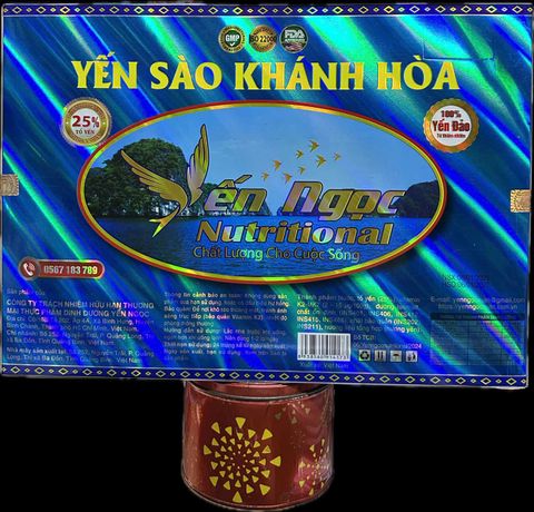  Yến Khánh Hoà lốc 25% đường ăn kiêng 