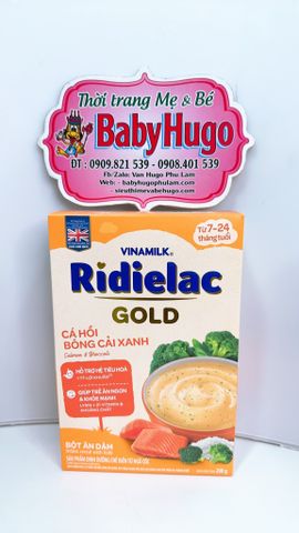  Bột Ăn Dặm Ridielac Cá Hồi Bông Cải Xanh 200G 