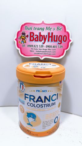  [MẪU MỚI - TĂNG CƯỜNG MIỄN DỊCH] Sữa Bột FRANCI COLUSTRUM 0+ Hộp 800G 