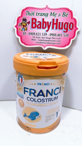  [MẪU MỚI - TĂNG CƯỜNG MIỄN DỊCH] Sữa Bột FRANCI COLUSTRUM 1+ Hộp 800g 