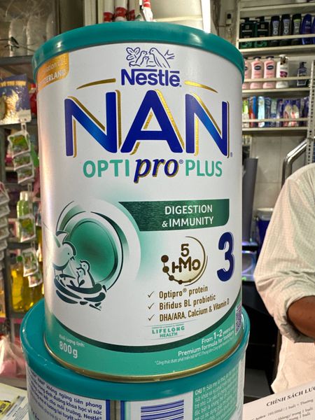  Sữa Nan3/800 g OPTIPRO(1-2 tuổi ) 