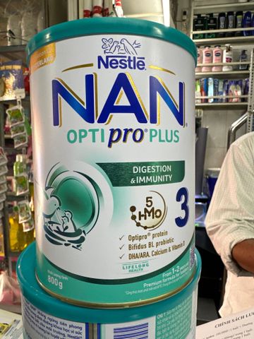  Sữa Nan3/800 g OPTIPRO(1-2 tuổi ) 