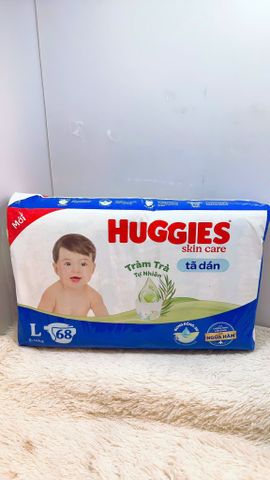  Tả Quần Huggies  Size L 68 Miếng Tràm Trà Tự Nhiên 