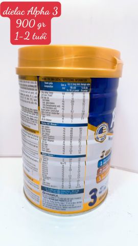  Sữa Bột Dielac alpha SỐ 3 900G 