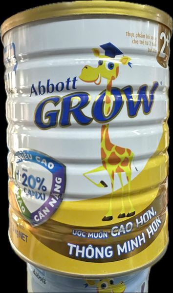  Sữa bột Abbott Grow 2+Hộp1.6 kg (Trên 2  tuổi) 