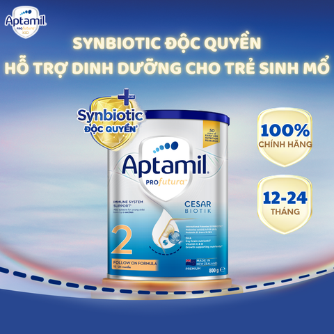  Sữa Aptamil  Newzealand số 2 800g 